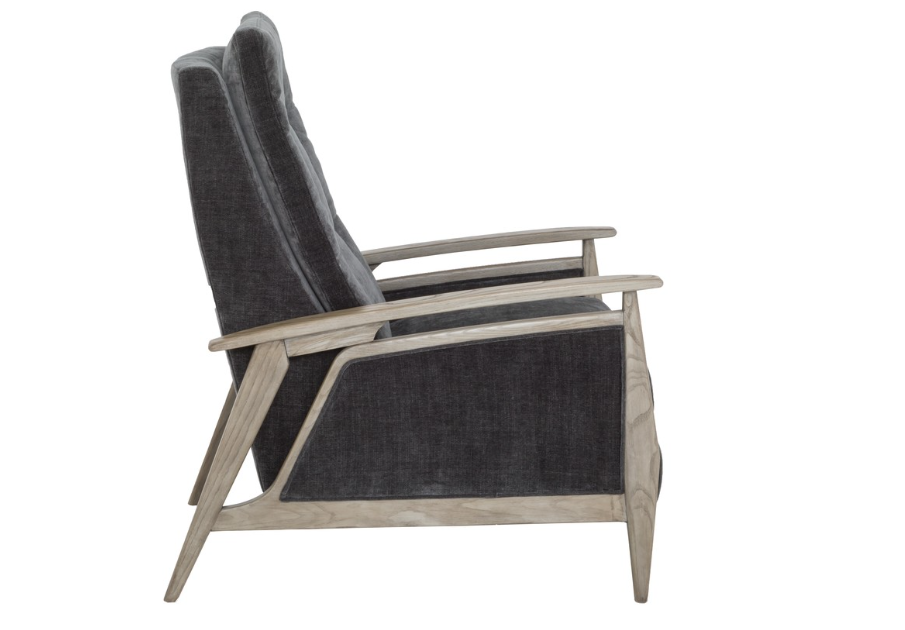Exposed wood motion chair design